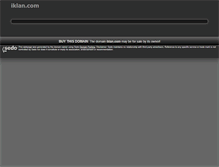 Tablet Screenshot of iklan.com